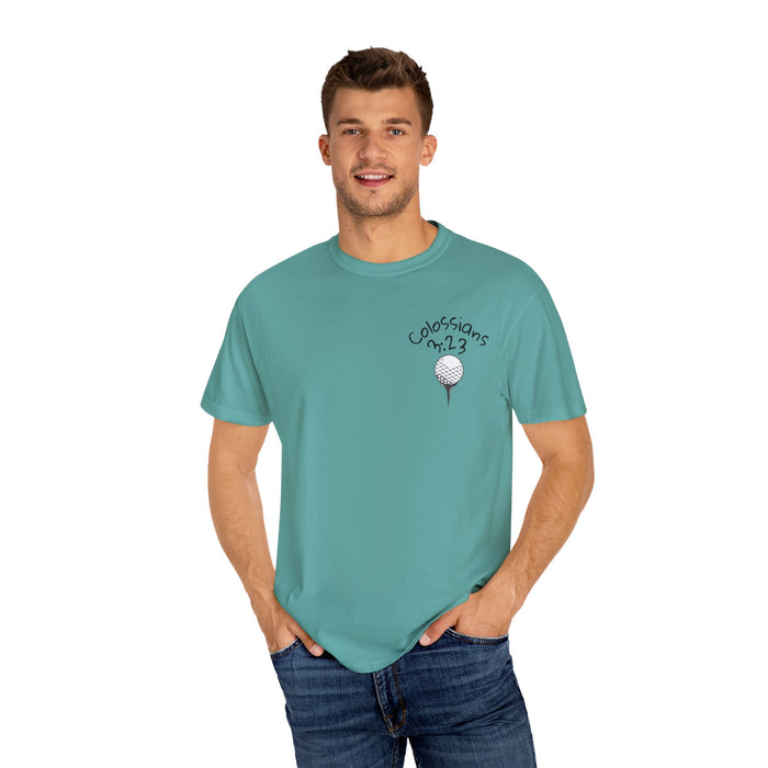 Unisex Colossians 3:23 Golf Shirt