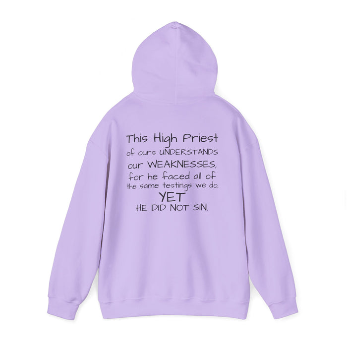 Unisex He Understands Hebrews 4:15 Sweatshirt