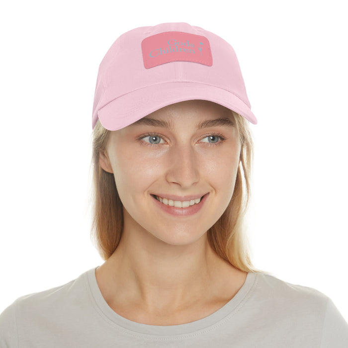 God's Children Leather Patch Dad Hat