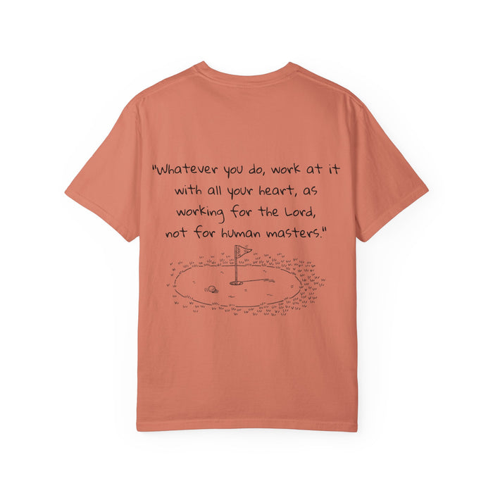 Unisex Colossians 3:23 Golf Shirt
