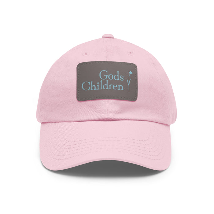 God's Children Leather Patch Dad Hat