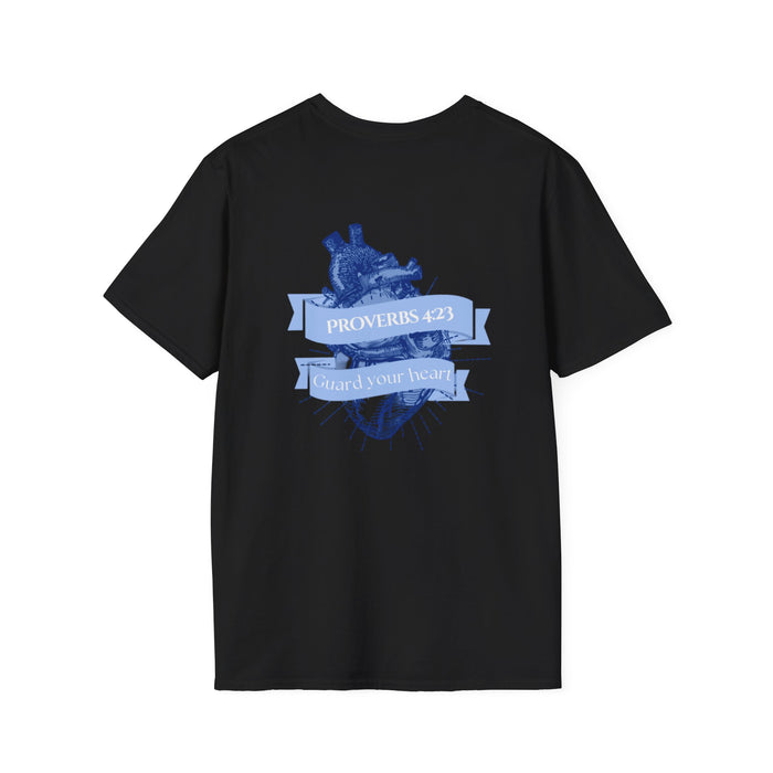 Unisex Inspirational T-Shirt Proverbs 4:23