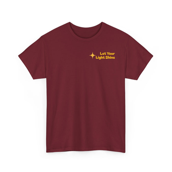 Inspirational Unisex Heavy Cotton Tee Matthew 5:16