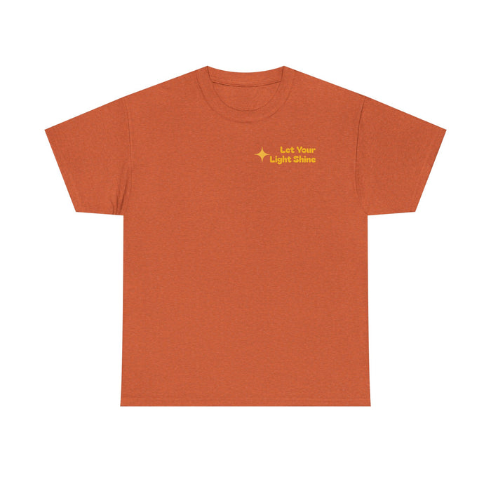 Inspirational Unisex Heavy Cotton Tee Matthew 5:16