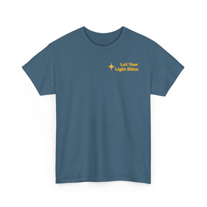 Inspirational Unisex Heavy Cotton Tee Matthew 5:16
