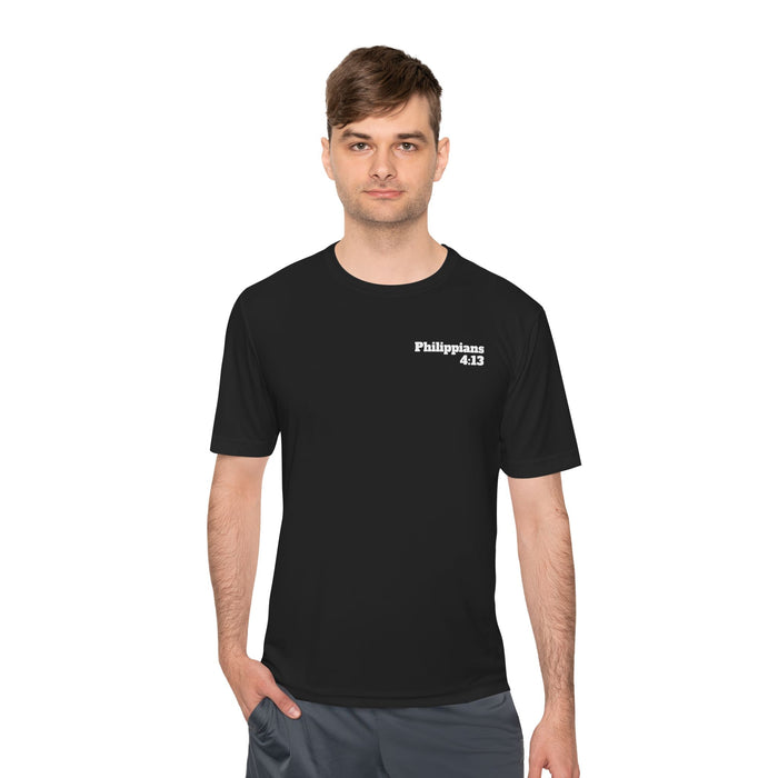 Christian Workout Tee Philippians 4:13