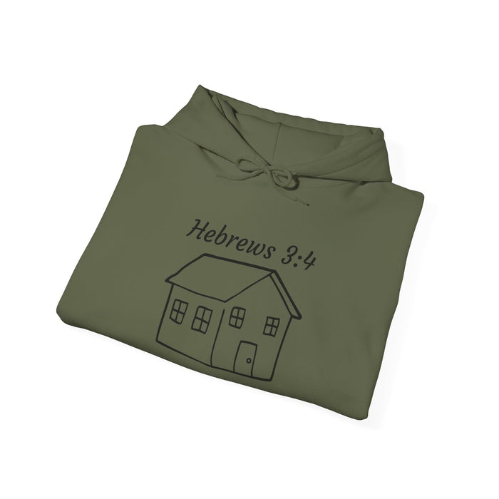 Unisex Hebrews 3:4 Sweatshirt