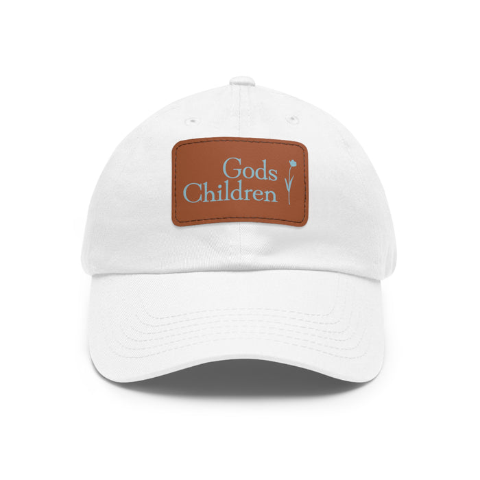 God's Children Leather Patch Dad Hat