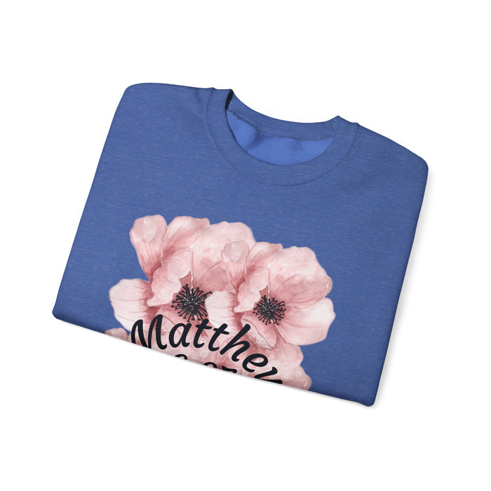 Cozy Crewneck Matthew 6:27