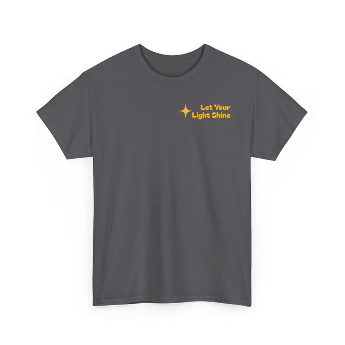 Inspirational Unisex Heavy Cotton Tee Matthew 5:16
