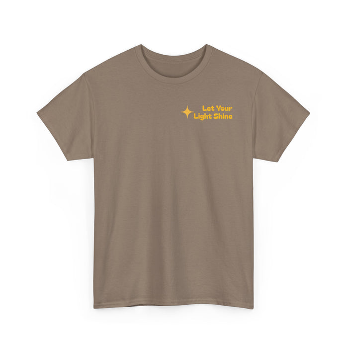 Inspirational Unisex Heavy Cotton Tee Matthew 5:16