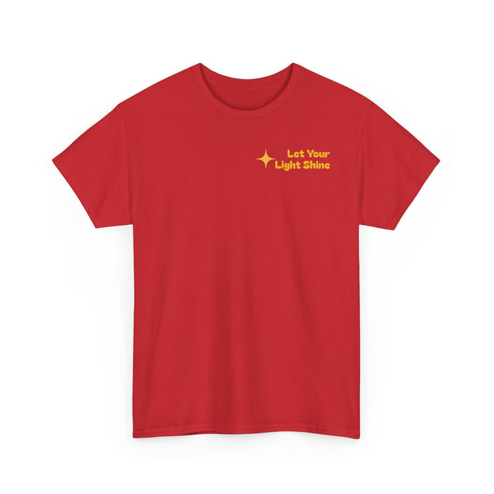 Inspirational Unisex Heavy Cotton Tee Matthew 5:16