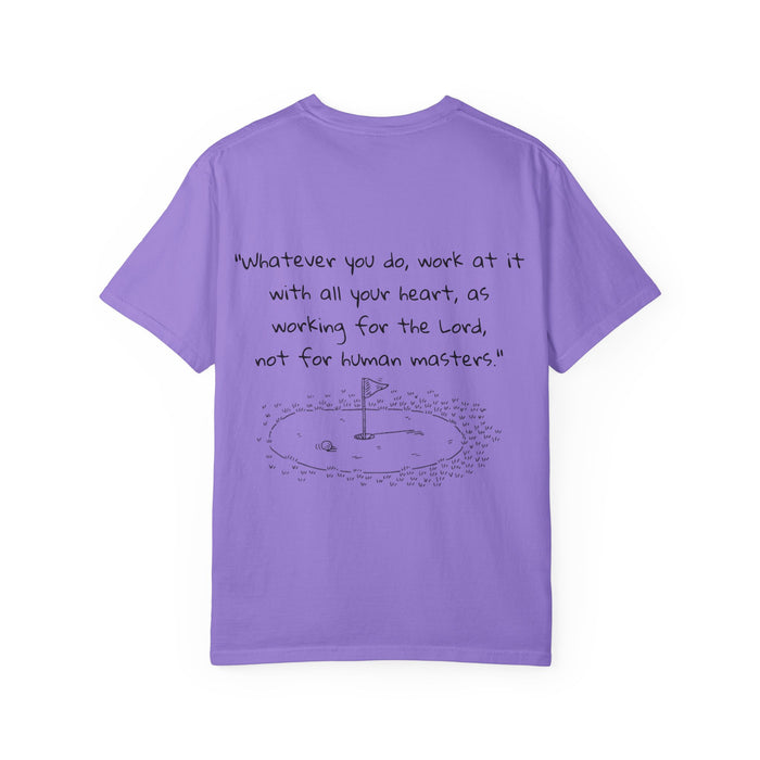 Unisex Colossians 3:23 Golf Shirt