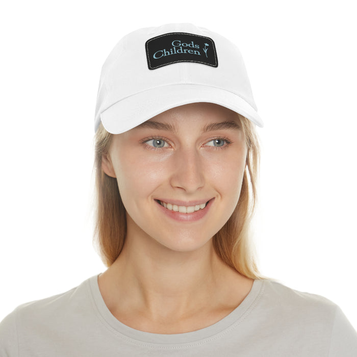 God's Children Leather Patch Dad Hat