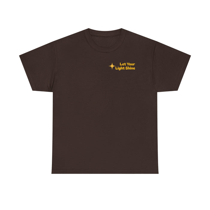 Inspirational Unisex Heavy Cotton Tee Matthew 5:16
