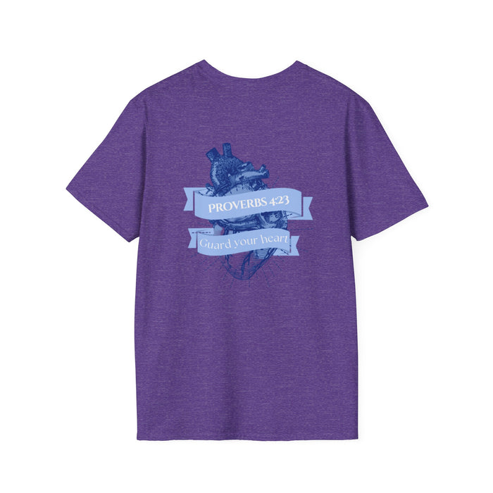Unisex Inspirational T-Shirt Proverbs 4:23