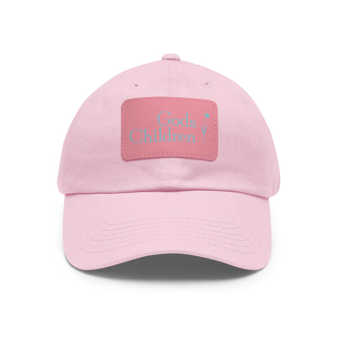 God's Children Leather Patch Dad Hat