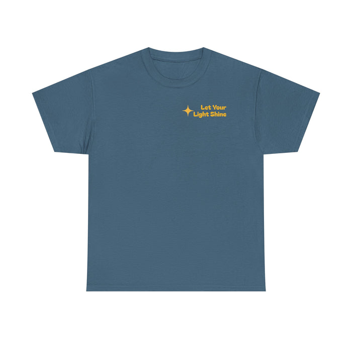 Inspirational Unisex Heavy Cotton Tee Matthew 5:16