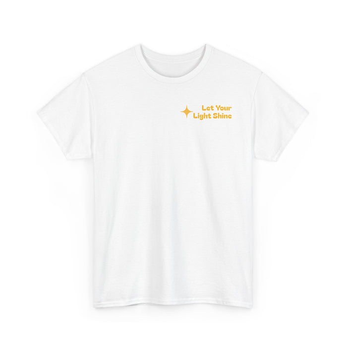 Inspirational Unisex Heavy Cotton Tee Matthew 5:16