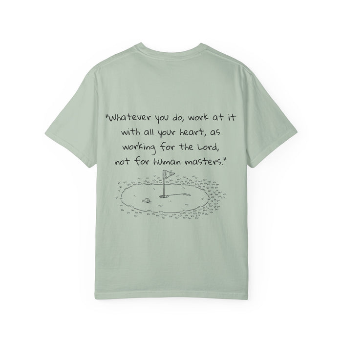 Unisex Colossians 3:23 Golf Shirt