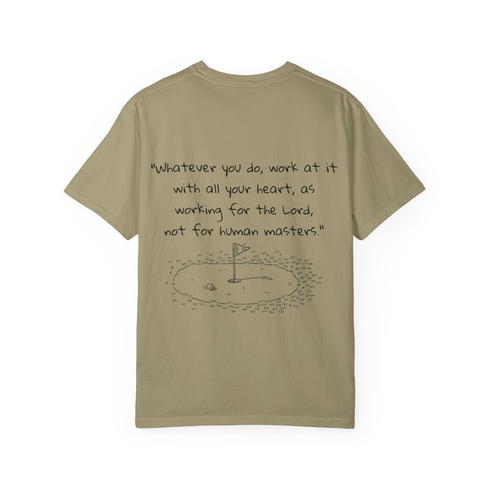 Unisex Colossians 3:23 Golf Shirt