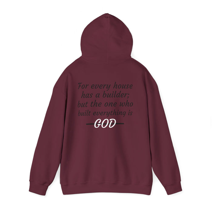 Unisex Hebrews 3:4 Sweatshirt