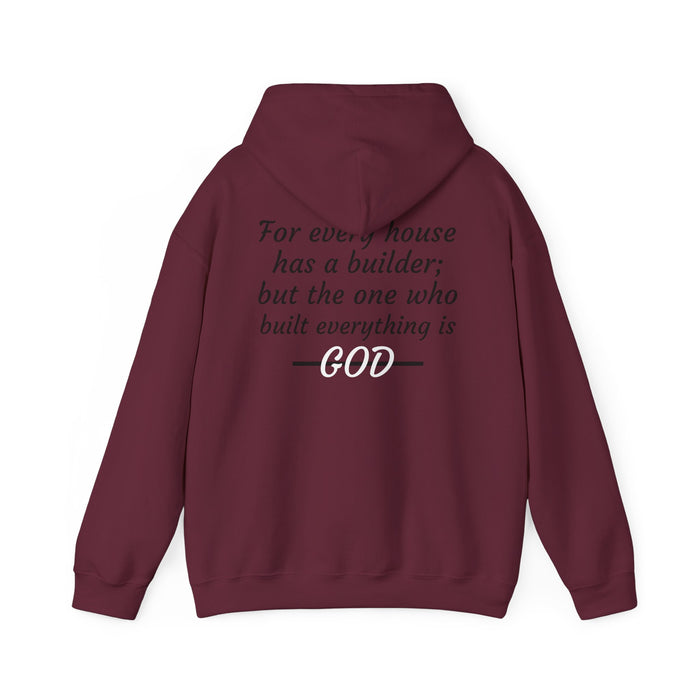 Unisex Hebrews 3:4 Sweatshirt