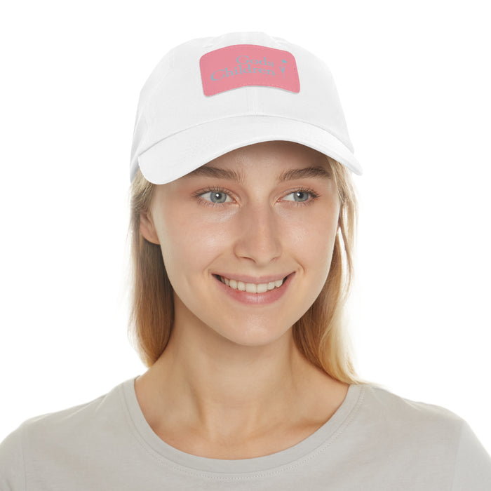 God's Children Leather Patch Dad Hat