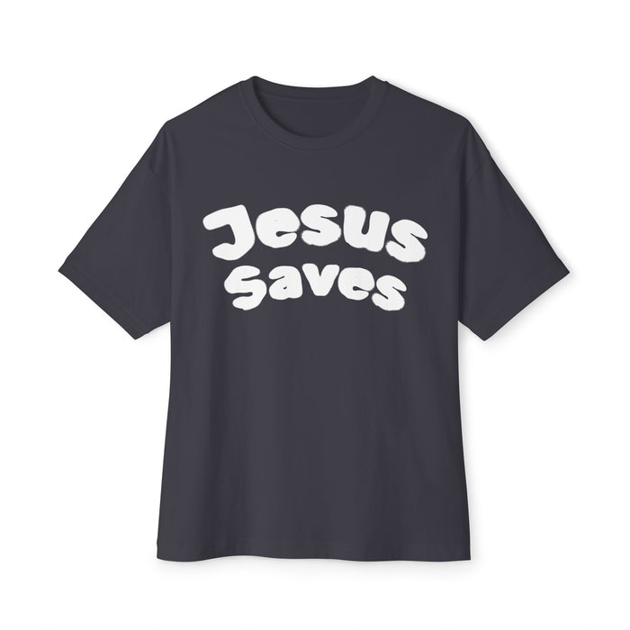 Jesus Saves Oversized Tee Apparel