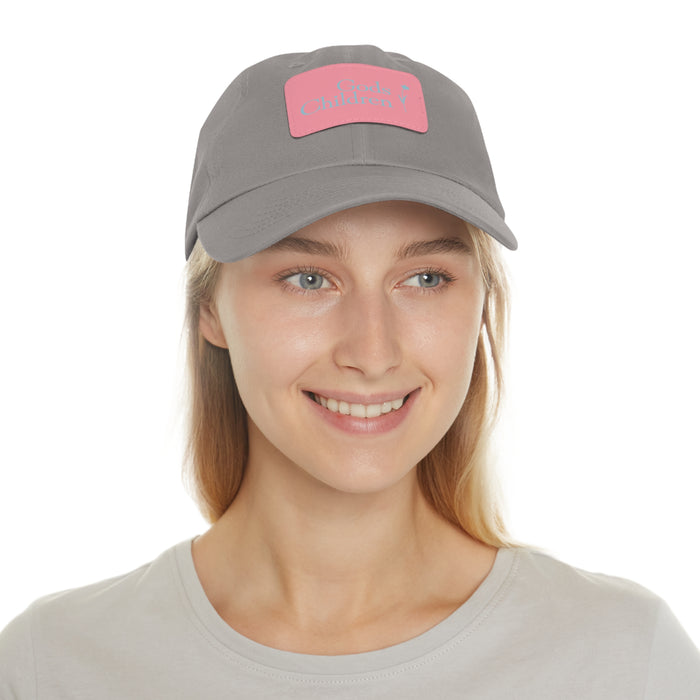 God's Children Leather Patch Dad Hat