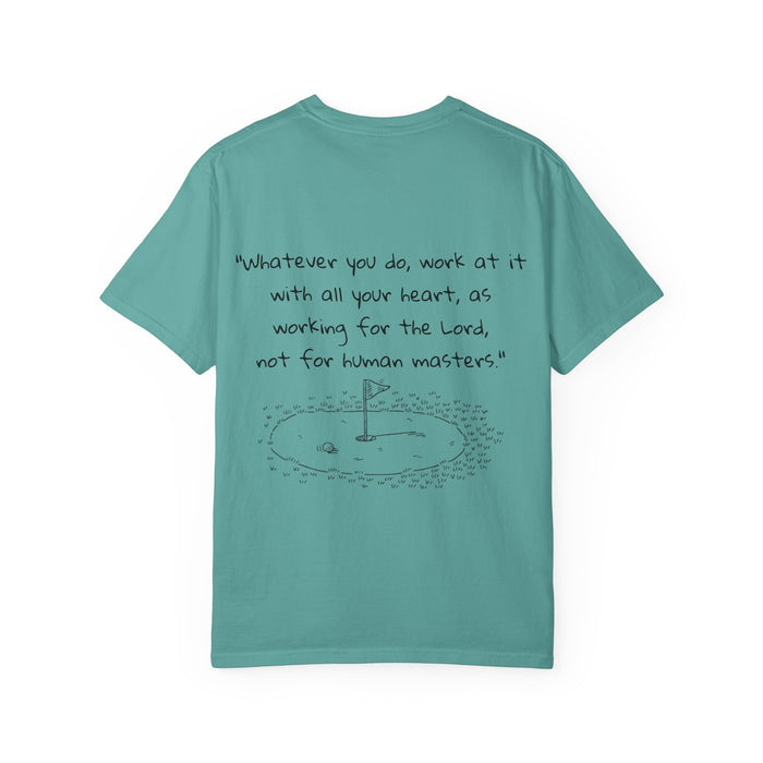 Unisex Colossians 3:23 Golf Shirt