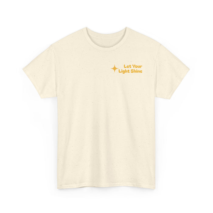 Inspirational Unisex Heavy Cotton Tee Matthew 5:16