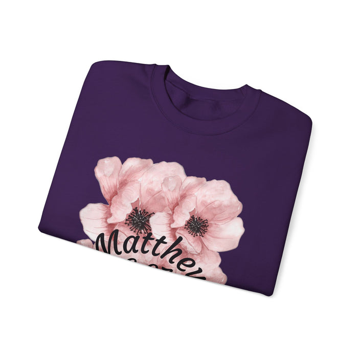 Cozy Crewneck Matthew 6:27