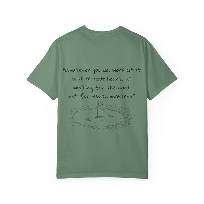 Unisex Colossians 3:23 Golf Shirt