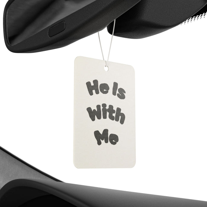 Car Air Freshener He Is With Me