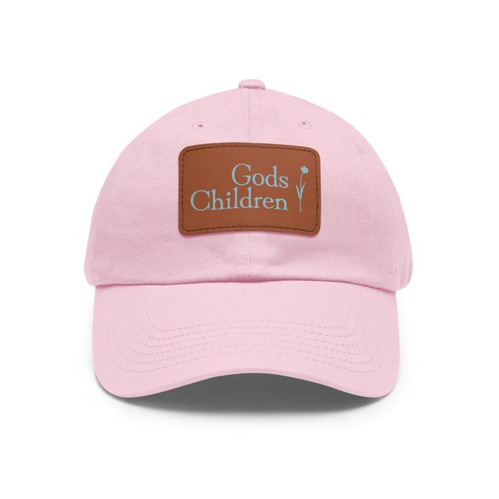 God's Children Leather Patch Dad Hat