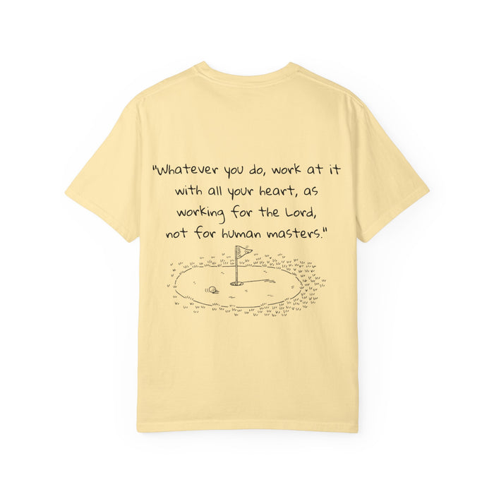Unisex Colossians 3:23 Golf Shirt