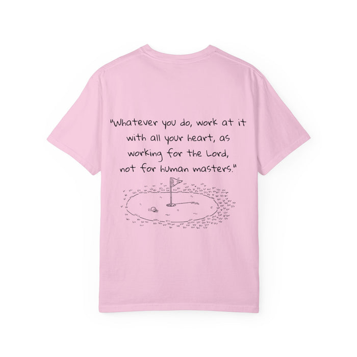 Unisex Colossians 3:23 Golf Shirt