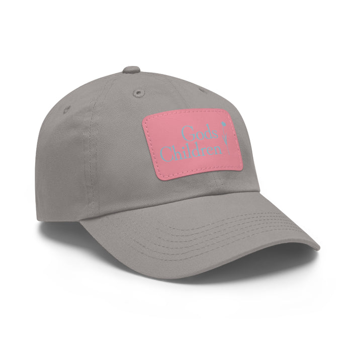 God's Children Leather Patch Dad Hat