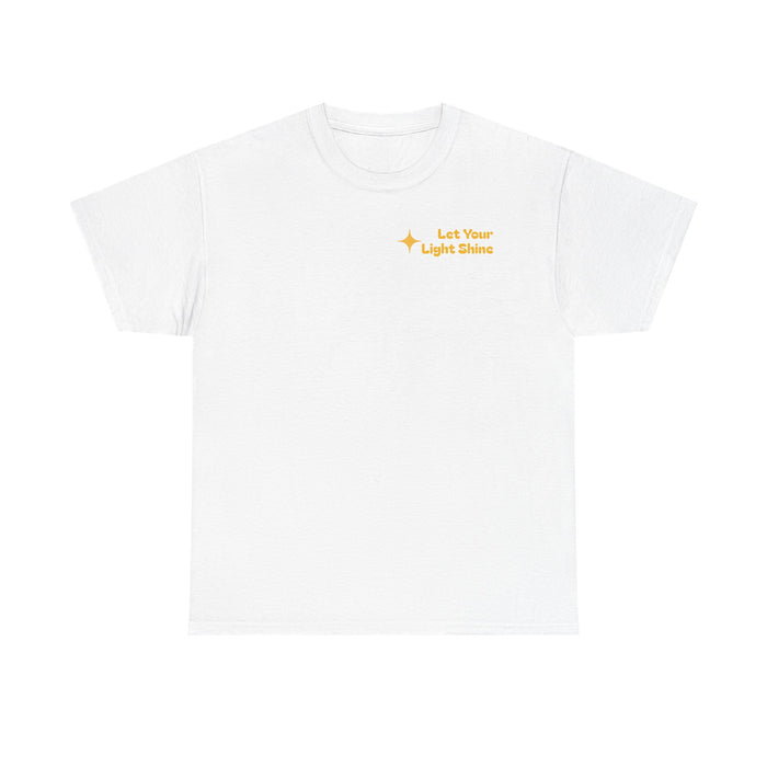 Inspirational Unisex Heavy Cotton Tee Matthew 5:16