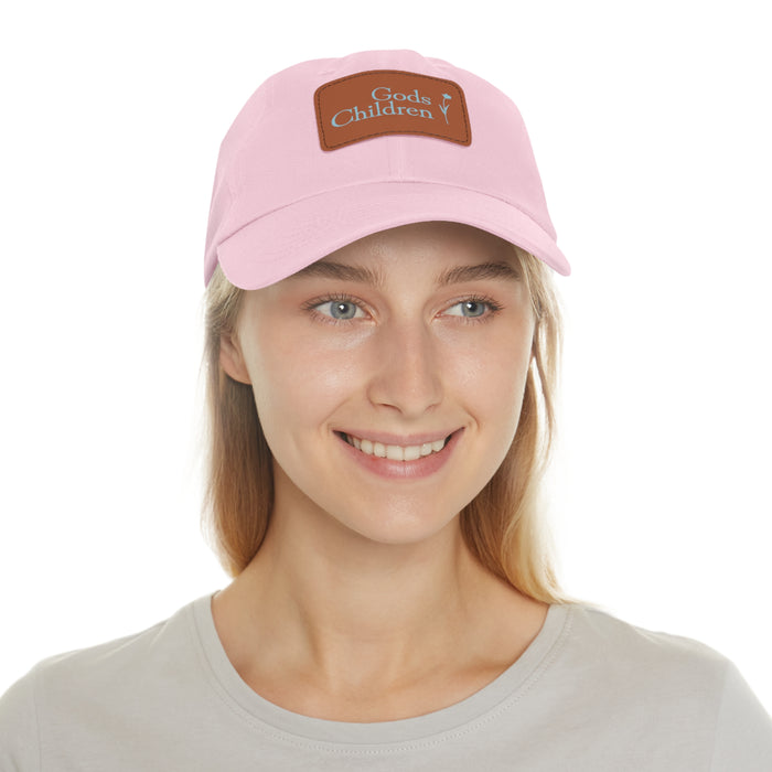 God's Children Leather Patch Dad Hat