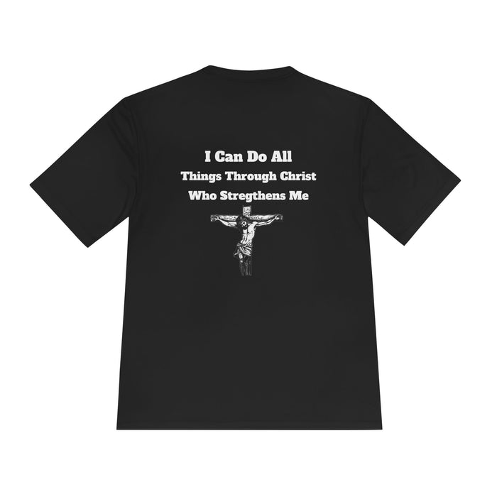 Christian Workout Tee Philippians 4:13