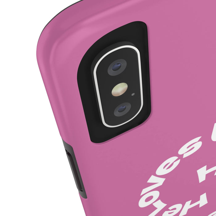 He Loves Us Phone Case
