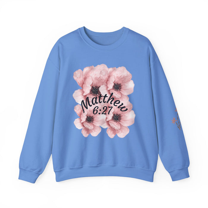 Cozy Crewneck Matthew 6:27