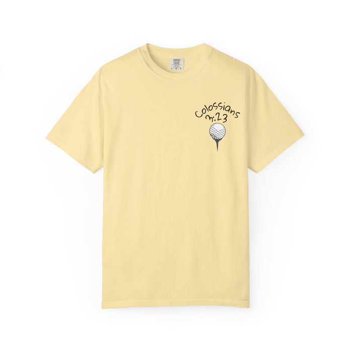 Unisex Colossians 3:23 Golf Shirt