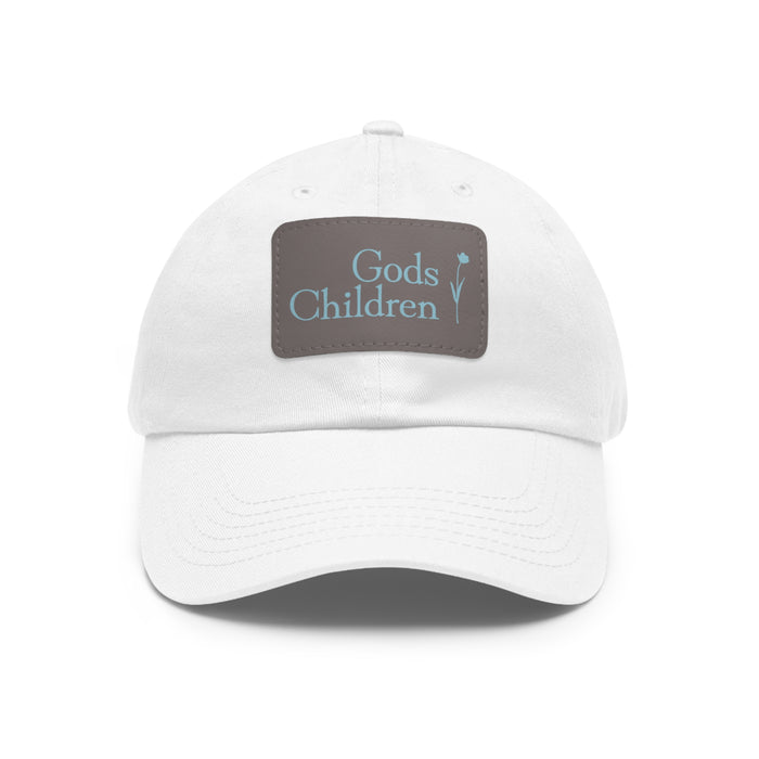 God's Children Leather Patch Dad Hat