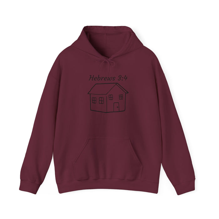 Unisex Hebrews 3:4 Sweatshirt