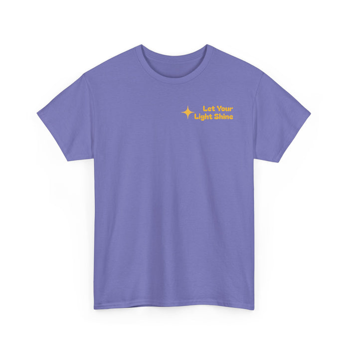 Inspirational Unisex Heavy Cotton Tee Matthew 5:16