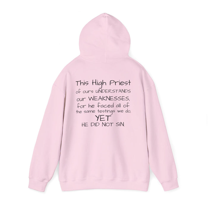 Unisex He Understands Hebrews 4:15 Sweatshirt
