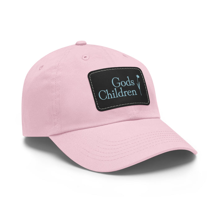 God's Children Leather Patch Dad Hat